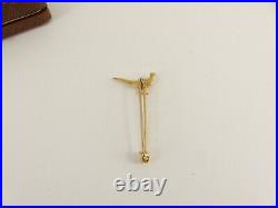 18ct Gold Pheasant Brooch Hunting Diamond Partridge Bird Victorian Antique Box E