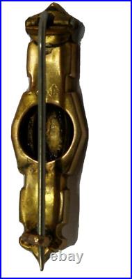 Victorian 15 ct Gold Bar Brooch Weight 2 Grams Size 3.5 cm x 1.2 cm